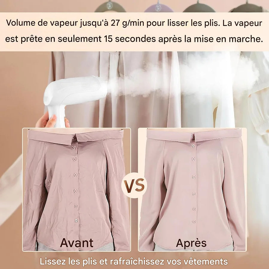 FER À VAPEUR PORTATIF – VÊTEMENTS TOUJOURS IMPECCABLES - Ma boutique
