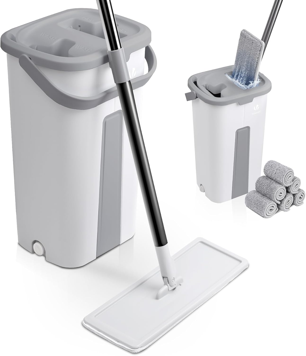 Le Seau Essoreur + Serpillère 2-en-1 : Révolutionnez votre ménage !