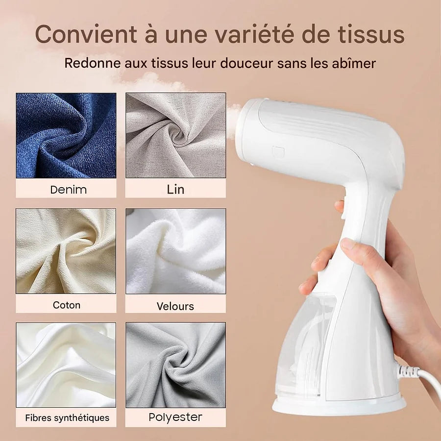 FER À VAPEUR PORTATIF – VÊTEMENTS TOUJOURS IMPECCABLES - Ma boutique