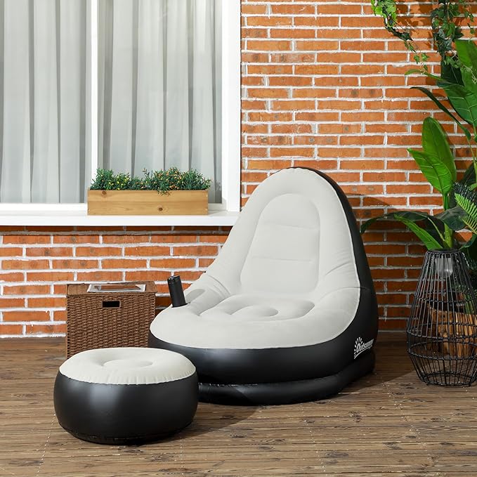 Fauteuil Gonflable Ultra Détente™ – Confort et Style en un Clin d’œil ! - Ma boutique
