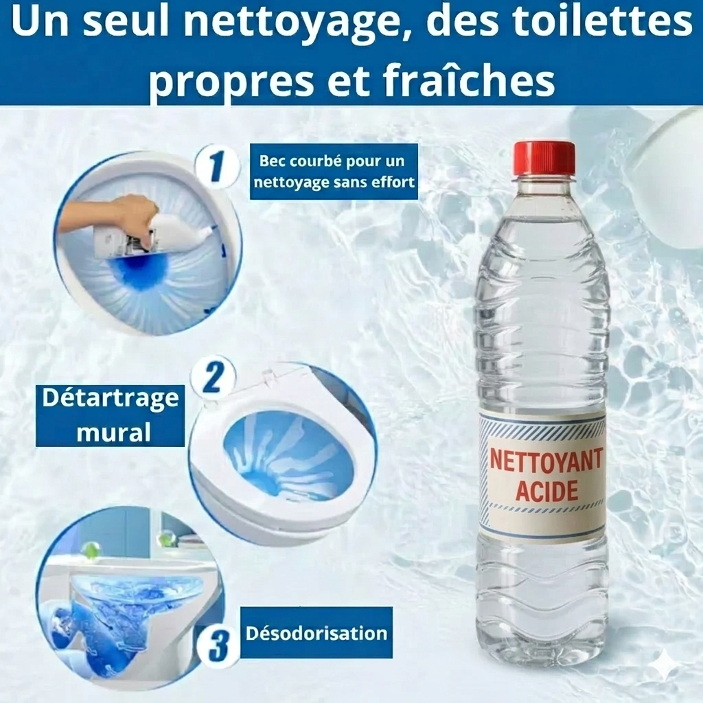 Nettoyant WC et carreaux . Gardez votre maison propre et sans mauvaises odeurs - Ma boutique