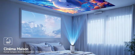 Projecteur Vidéo Bluetooth HD – Cinéma à la Maison - Ma boutique