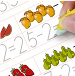 Cahier d’Écriture Réutilisable 4-en-1 pour Enfants – Alphabet, Chiffres, Maths & Dessin - Ma boutique